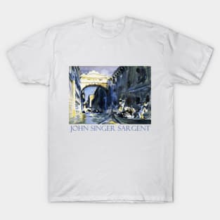 The Bridge of Sighs, Venice by John Singer Sargent T-Shirt